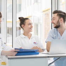 klinik, menschen, team, besprechung